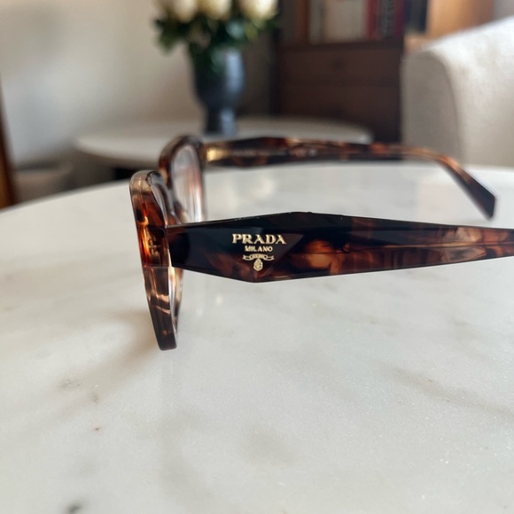 NIB | Prada 52 mm optical glasses | Havana Caramel - Picture 8 of 16